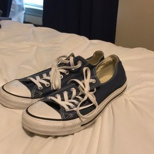 Navy blue converse men's size 9